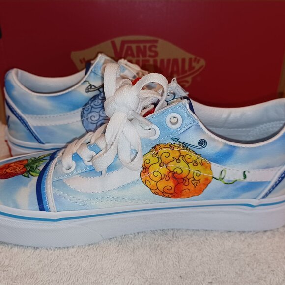 Vans Men's 3.5/Women's 5 One Piece x Old Skool 'Devil Fruit' VN0007NT7WM - Picture 13 of 13